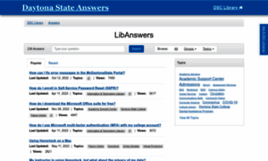 Daytonastate.libanswers.com thumbnail