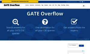 Db.gateoverflow.in thumbnail