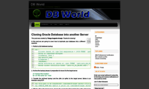 Dbaseworld.wordpress.com thumbnail
