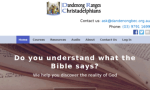 Dbec.biblecourses.com.au thumbnail