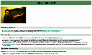Dbindner.freeshell.org thumbnail