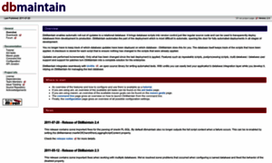 Dbmaintain.org thumbnail