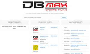 Dbmax.racetecresults.com thumbnail