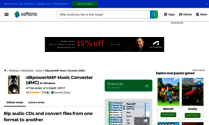 Dbpoweramp-music-converter-dmc.en.softonic.com thumbnail