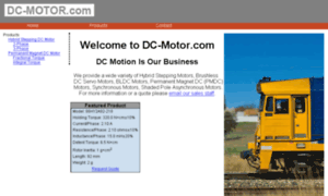 Dc-motor.com thumbnail