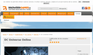 Dc-universe-online.browsergames.es thumbnail