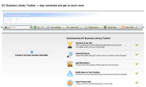 Dcbusinesslibrary.mycollegetoolbar.com thumbnail