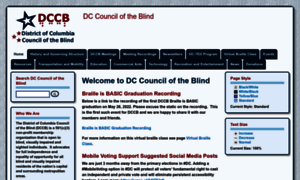 Dccounciloftheblind.org thumbnail