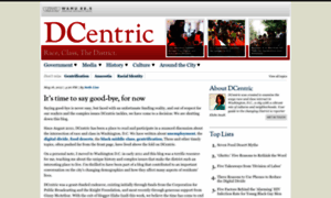 Dcentric.wamu.org thumbnail