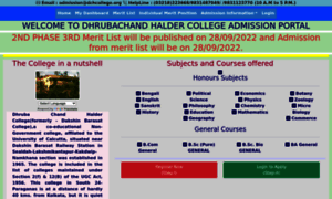 Dchcollege-admission.org thumbnail