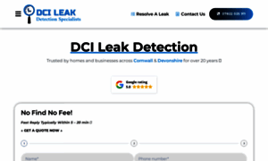 Dcileakdetection.co.uk thumbnail