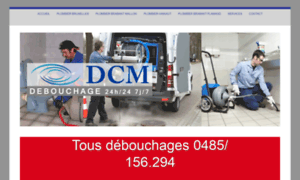 Dcm-debouchage-canalisation.be thumbnail