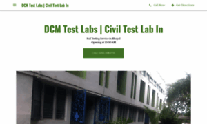 Dcm-test-labs-civil-test-lab-in.business.site thumbnail