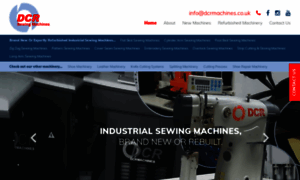 Dcrindustrialsewingmachinery.co.uk thumbnail