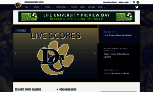 Dctigersathletics.com thumbnail