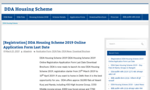 Ddahousingscheme.com thumbnail