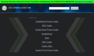 Ddc-share-codes.net thumbnail