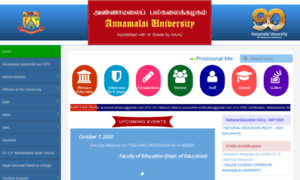 Dde.annamalaiuniversity.ac.in thumbnail