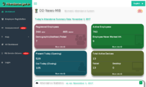 Ddnews.attendance.gov.in thumbnail