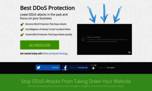 Ddosattackprotection.org thumbnail