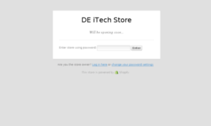 De-itech-store.myshopify.com thumbnail