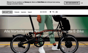 De.brompton.com thumbnail