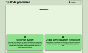 De.generateqrcode.net thumbnail