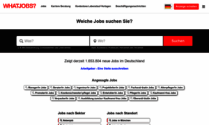 De.whatjobs.com thumbnail