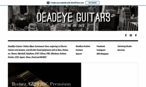 Deadeyeguitars.wordpress.com thumbnail