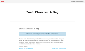 Deadflowersapoetryrag.submittable.com thumbnail