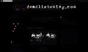 Deadlistening.com thumbnail