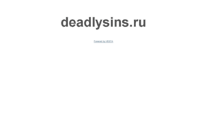Deadlysins.ru thumbnail