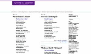 Deadmanturner.wordpress.com thumbnail