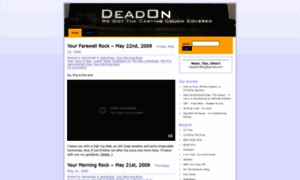 Deadon.wordpress.com thumbnail