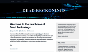 Deadreckonings.com thumbnail