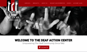 Deafactioncenter.org thumbnail