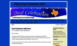 Deafcelebration.org thumbnail