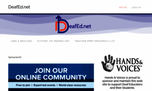 Deafed.net thumbnail