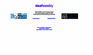 Deafweekly.com thumbnail