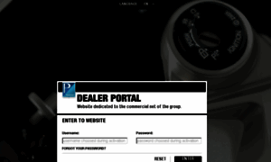 Dealerportal.piaggiogroup.com thumbnail