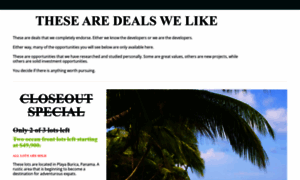 Deals.vivatropical.com thumbnail