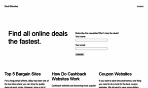 Dealwebsites.net thumbnail