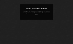 Dean.edwards.name thumbnail