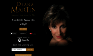 Deanamartin.com thumbnail