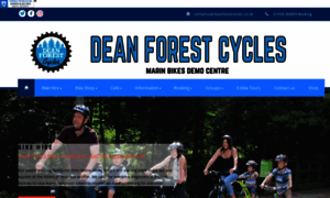 Deanforestcycles.co.uk thumbnail