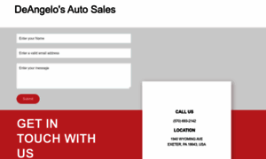 Deangeloautosales.com thumbnail