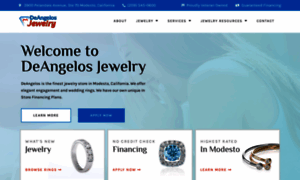 Deangelosjewelry.com thumbnail