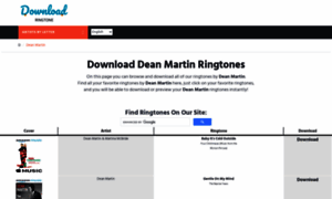 Deanmartin.download-ringtone.com thumbnail