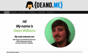 Deano.me thumbnail