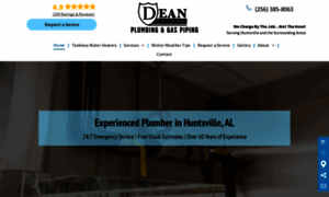 Deanplumbinghsv.com thumbnail